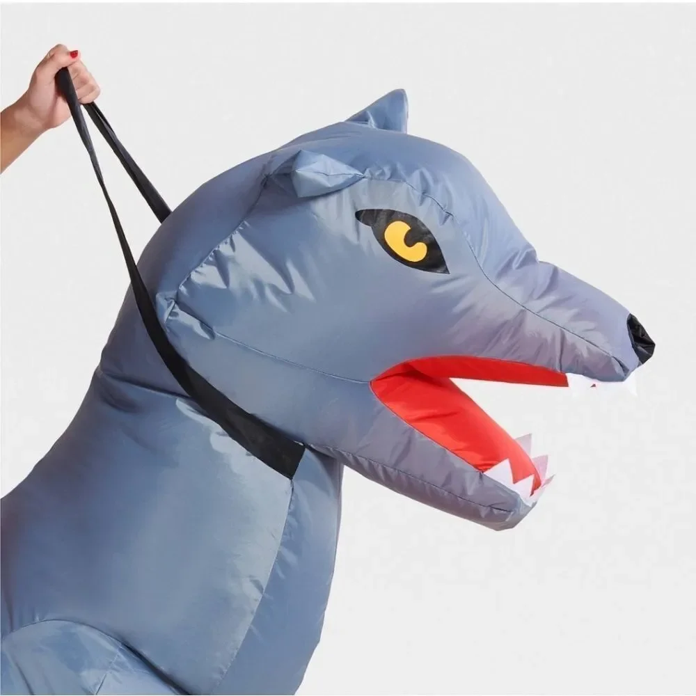 Kids' Wolf Rider Inflatable Halloween Costume One Size Fits Most - Hyde and EEK!